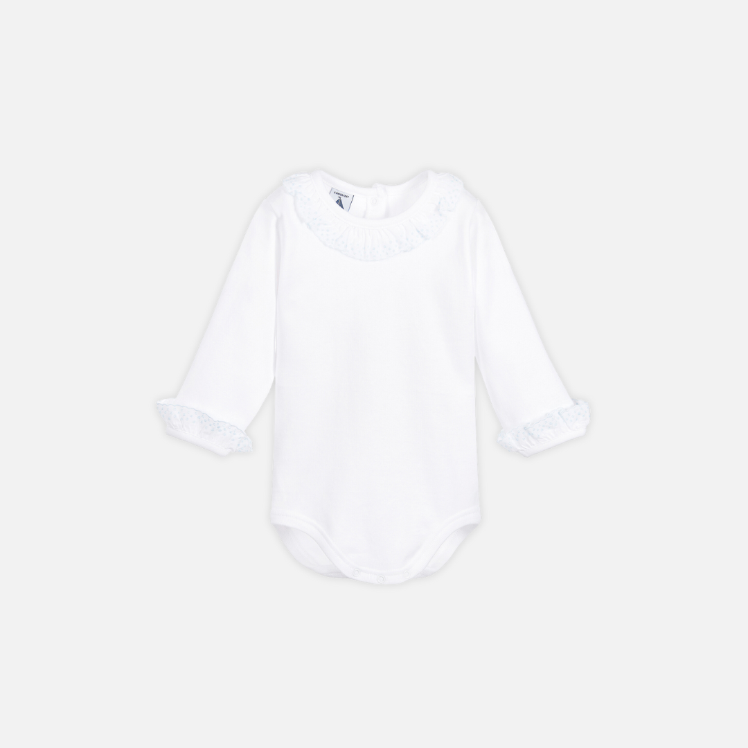 Long Sleeve Frilled Bodysuit