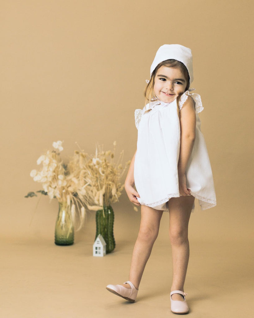 Baby girl Spanish white dress