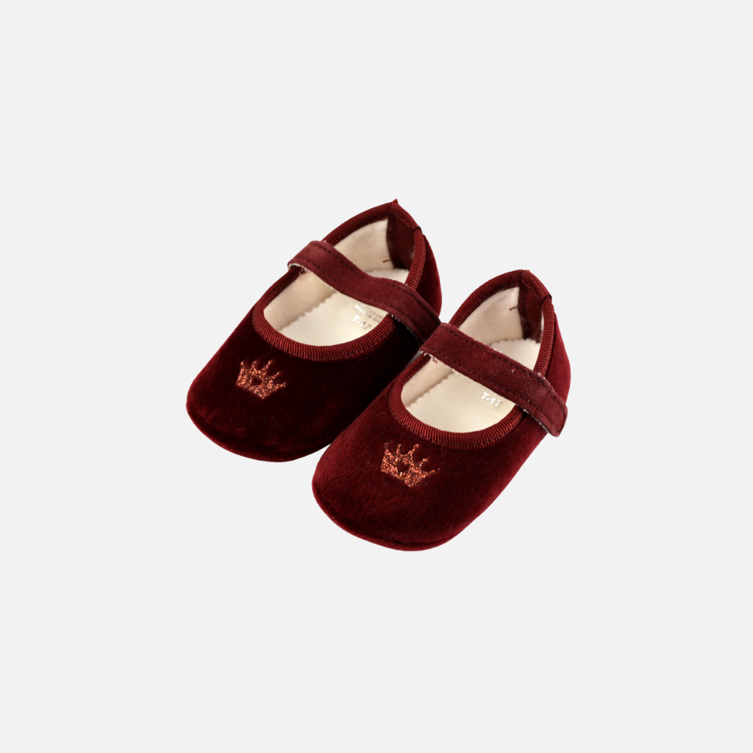 Baby hot sale velvet shoes