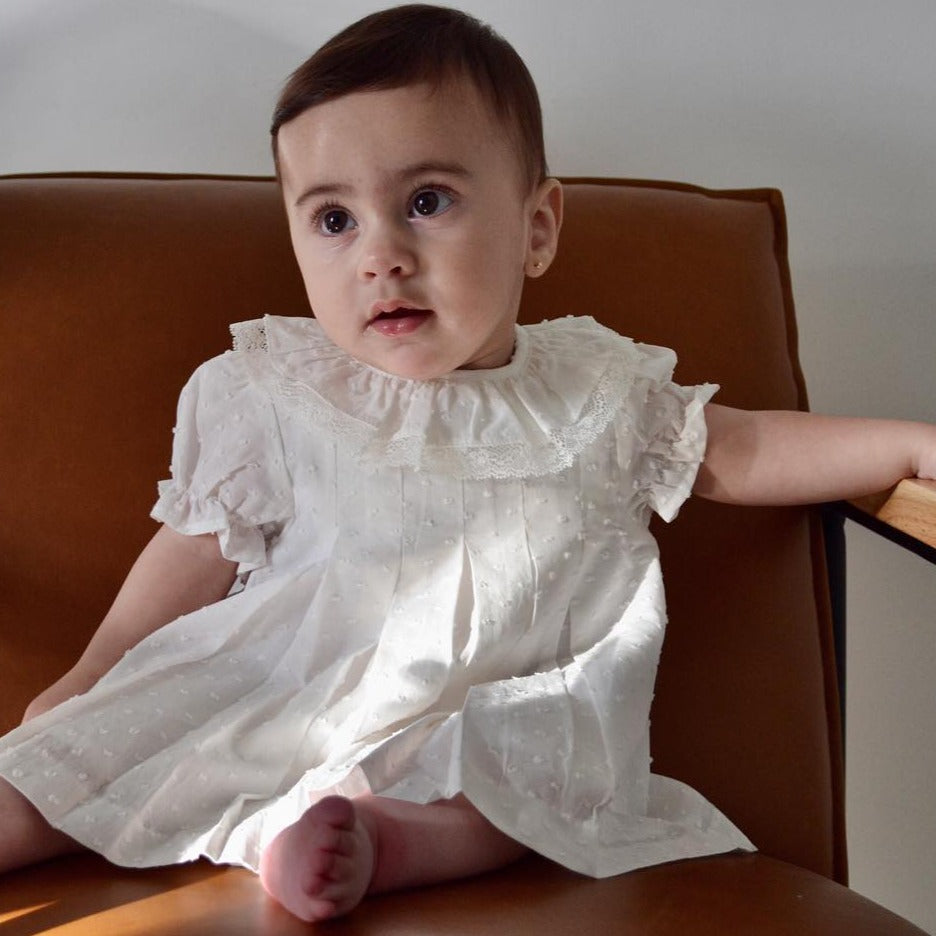 Baby girl white dress