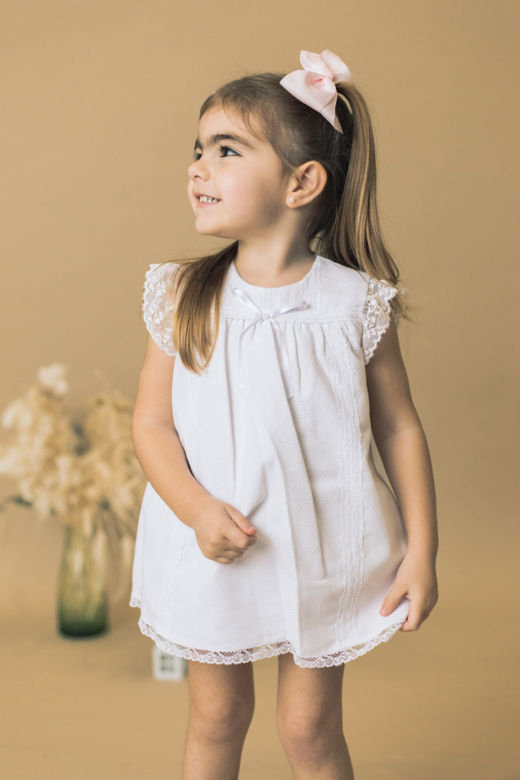 Baby girl Spanish white dress